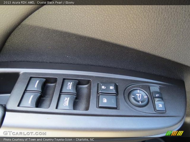 Crystal Black Pearl / Ebony 2013 Acura RDX AWD