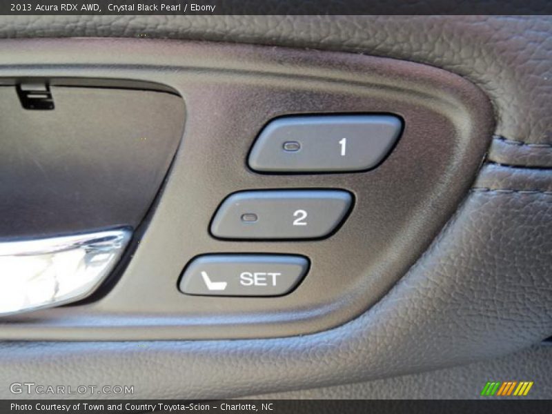 Crystal Black Pearl / Ebony 2013 Acura RDX AWD