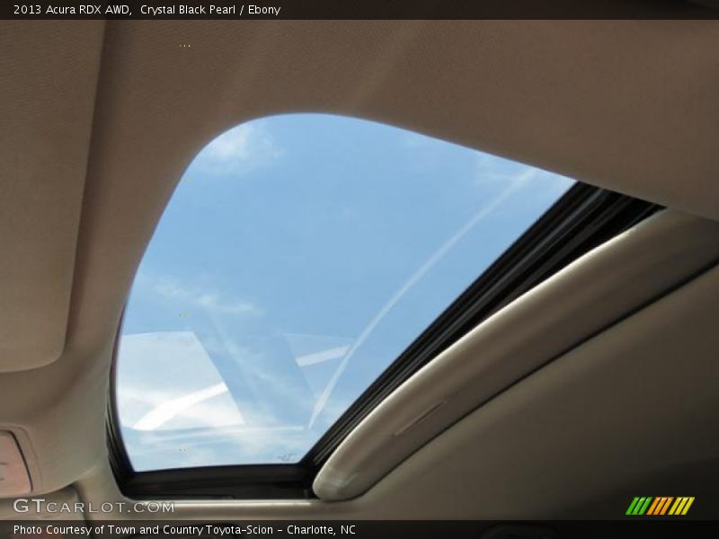Crystal Black Pearl / Ebony 2013 Acura RDX AWD
