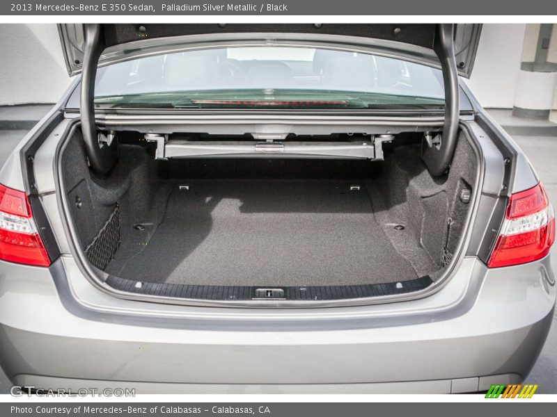 Palladium Silver Metallic / Black 2013 Mercedes-Benz E 350 Sedan