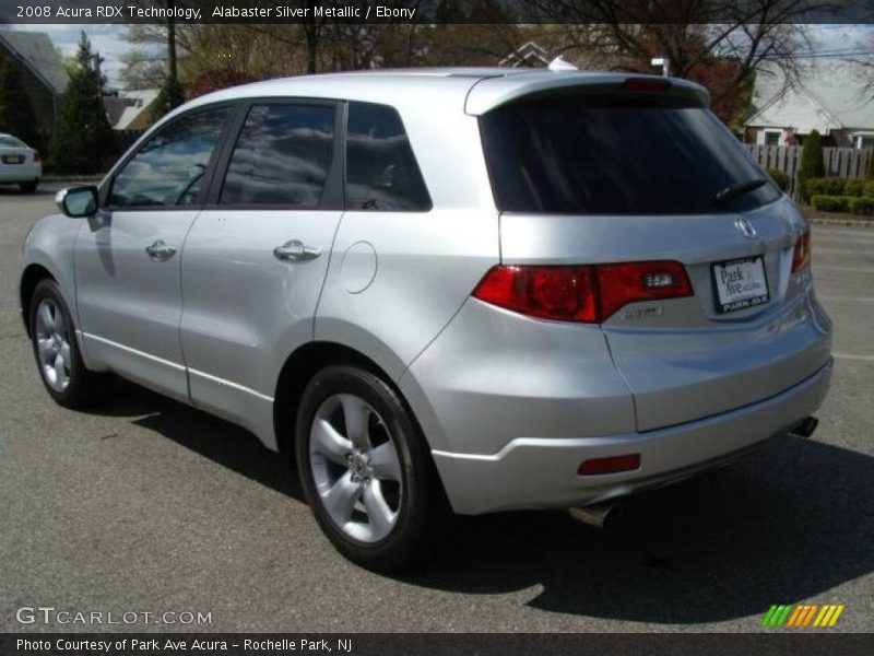 Alabaster Silver Metallic / Ebony 2008 Acura RDX Technology