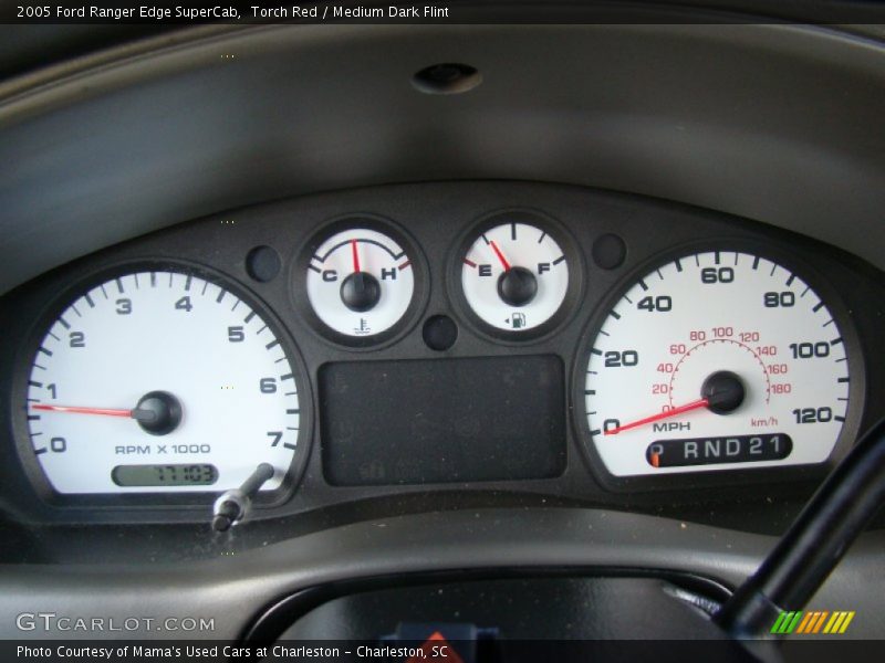 Torch Red / Medium Dark Flint 2005 Ford Ranger Edge SuperCab