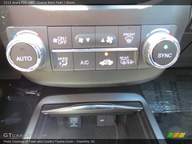 Crystal Black Pearl / Ebony 2013 Acura RDX AWD