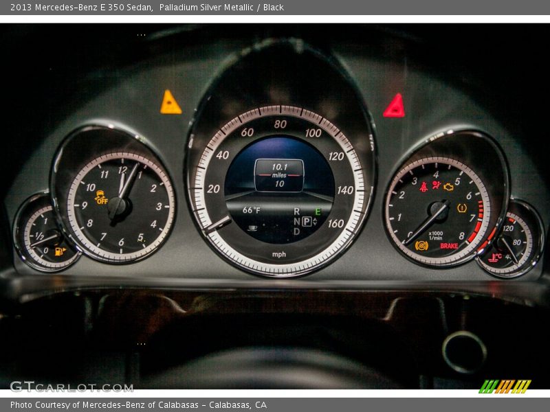 Palladium Silver Metallic / Black 2013 Mercedes-Benz E 350 Sedan