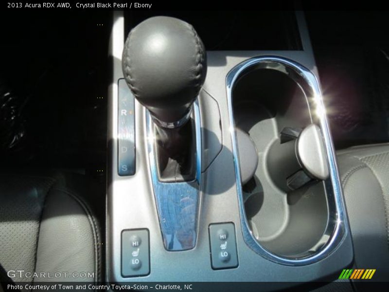 Crystal Black Pearl / Ebony 2013 Acura RDX AWD