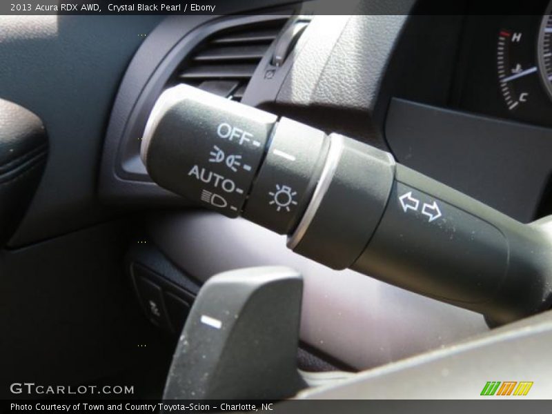 Crystal Black Pearl / Ebony 2013 Acura RDX AWD