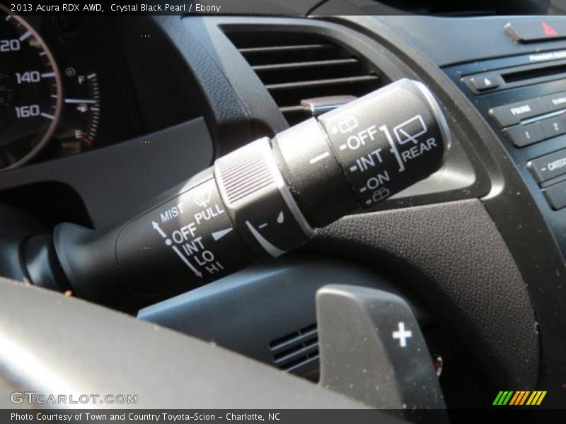 Crystal Black Pearl / Ebony 2013 Acura RDX AWD