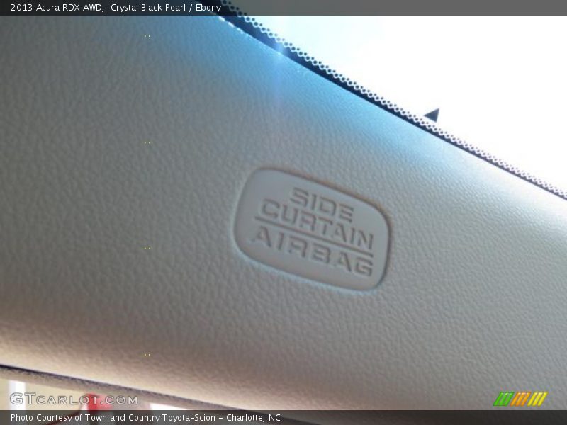Crystal Black Pearl / Ebony 2013 Acura RDX AWD