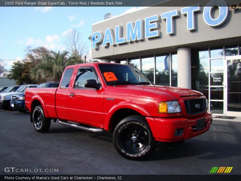 Torch Red / Medium Dark Flint 2005 Ford Ranger Edge SuperCab