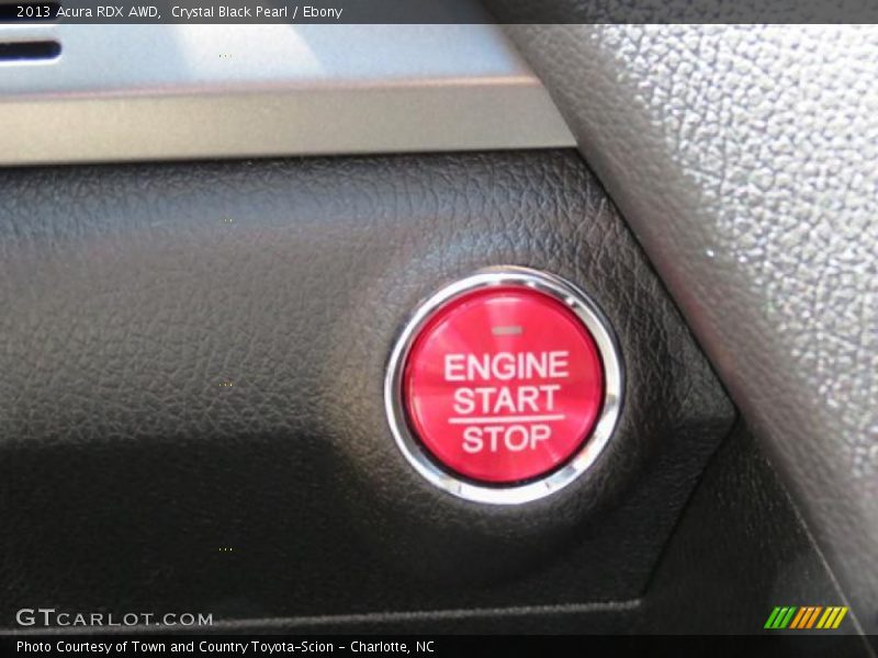 Crystal Black Pearl / Ebony 2013 Acura RDX AWD