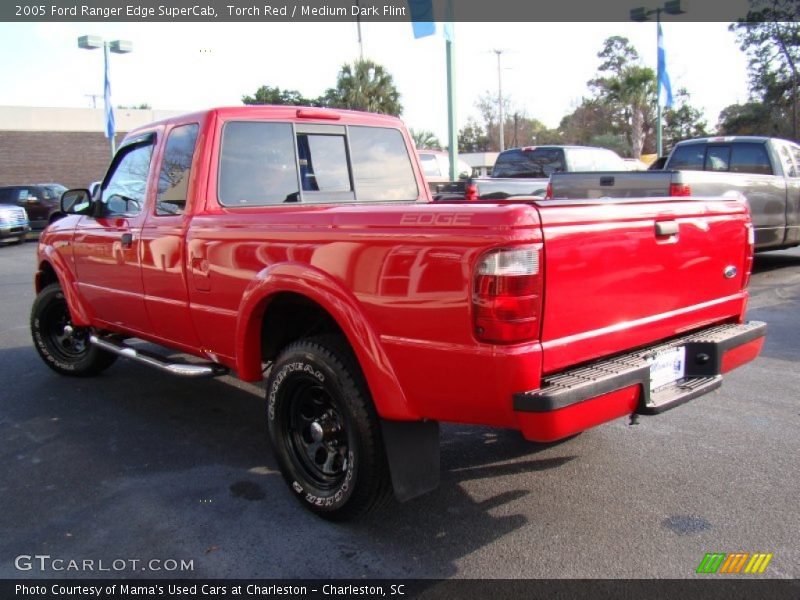Torch Red / Medium Dark Flint 2005 Ford Ranger Edge SuperCab
