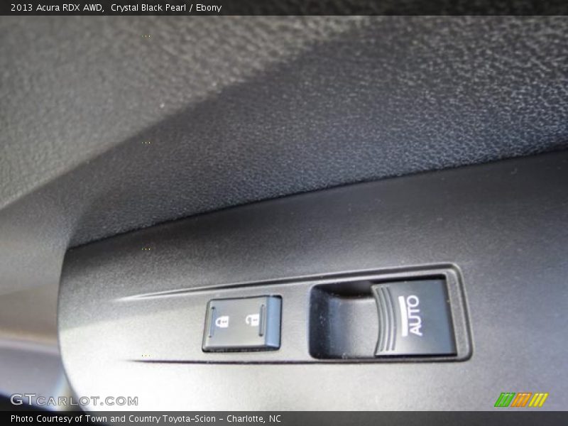 Crystal Black Pearl / Ebony 2013 Acura RDX AWD