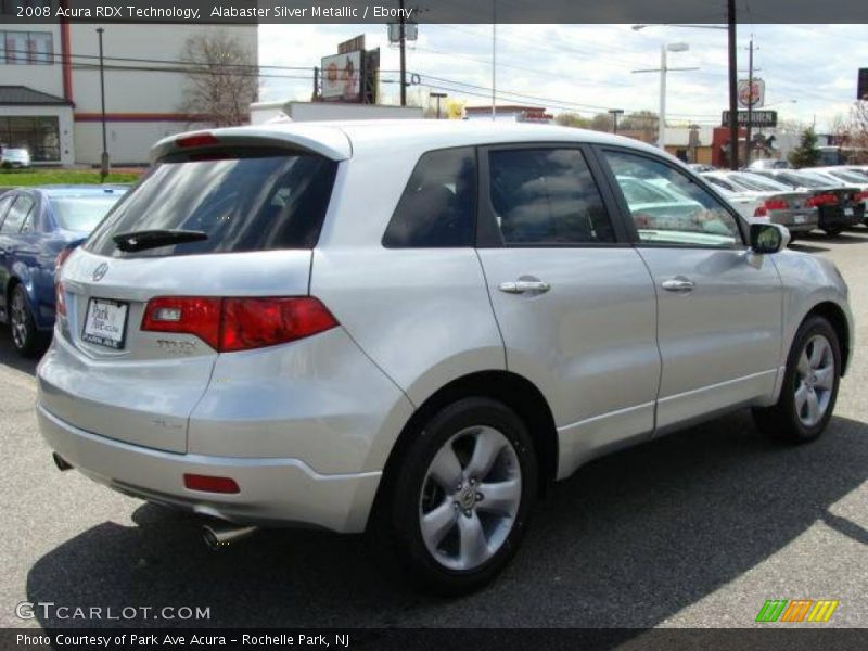 Alabaster Silver Metallic / Ebony 2008 Acura RDX Technology
