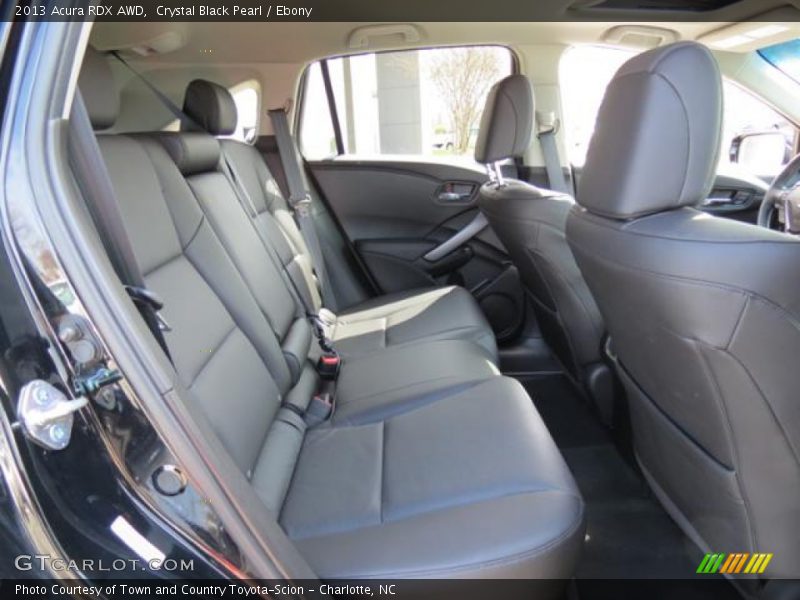 Crystal Black Pearl / Ebony 2013 Acura RDX AWD