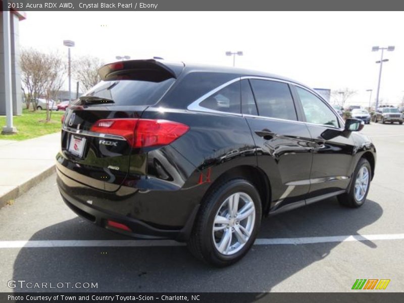 Crystal Black Pearl / Ebony 2013 Acura RDX AWD