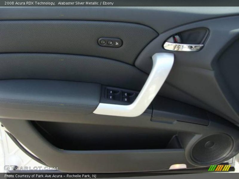 Alabaster Silver Metallic / Ebony 2008 Acura RDX Technology