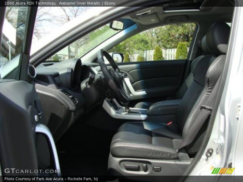 Alabaster Silver Metallic / Ebony 2008 Acura RDX Technology