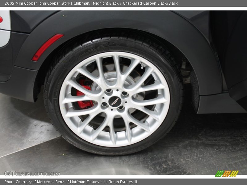 Midnight Black / Checkered Carbon Black/Black 2009 Mini Cooper John Cooper Works Clubman