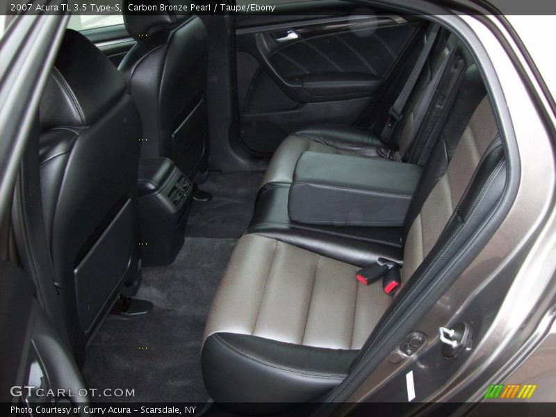 Carbon Bronze Pearl / Taupe/Ebony 2007 Acura TL 3.5 Type-S