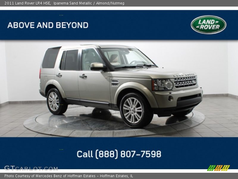 Ipanema Sand Metallic / Almond/Nutmeg 2011 Land Rover LR4 HSE