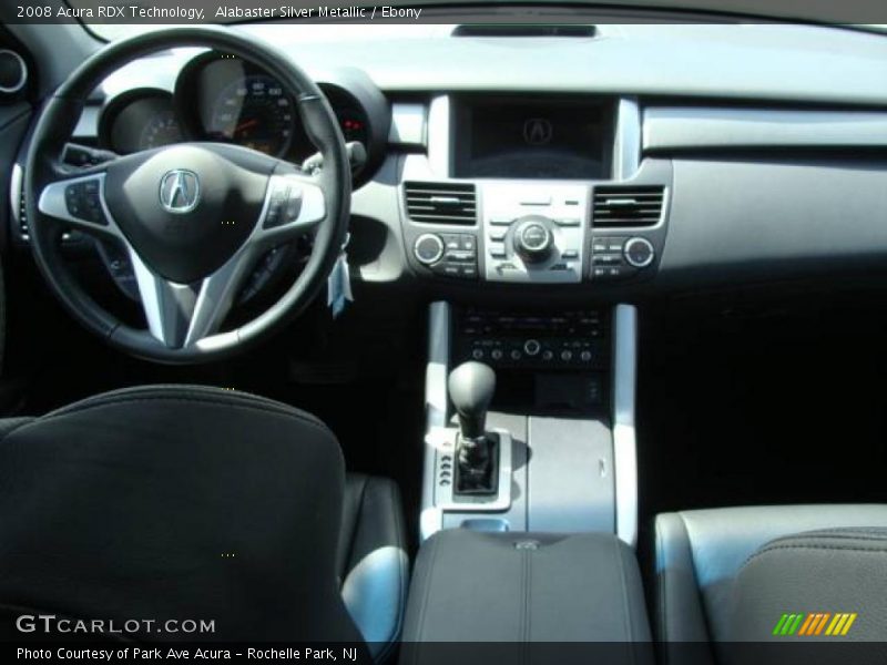 Alabaster Silver Metallic / Ebony 2008 Acura RDX Technology
