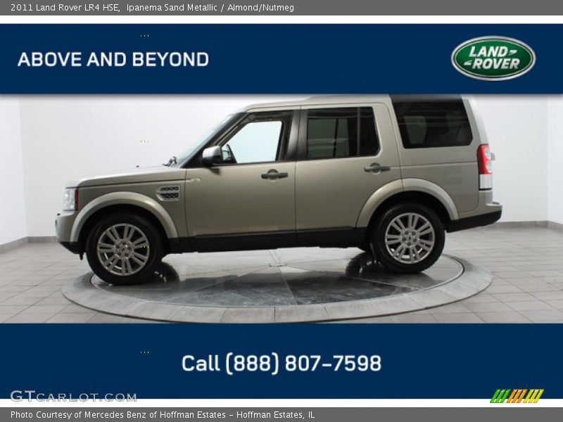 Ipanema Sand Metallic / Almond/Nutmeg 2011 Land Rover LR4 HSE