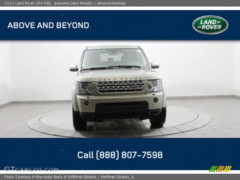 Ipanema Sand Metallic / Almond/Nutmeg 2011 Land Rover LR4 HSE