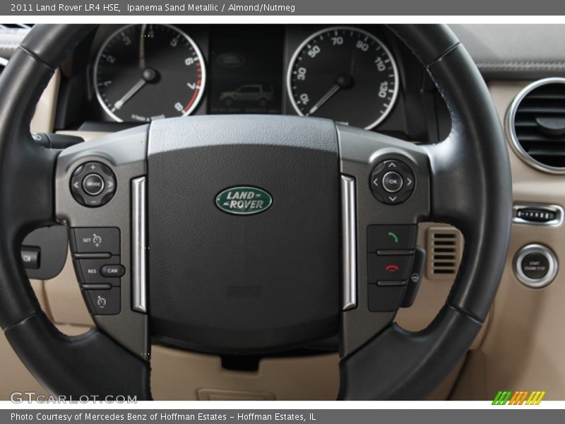 Ipanema Sand Metallic / Almond/Nutmeg 2011 Land Rover LR4 HSE