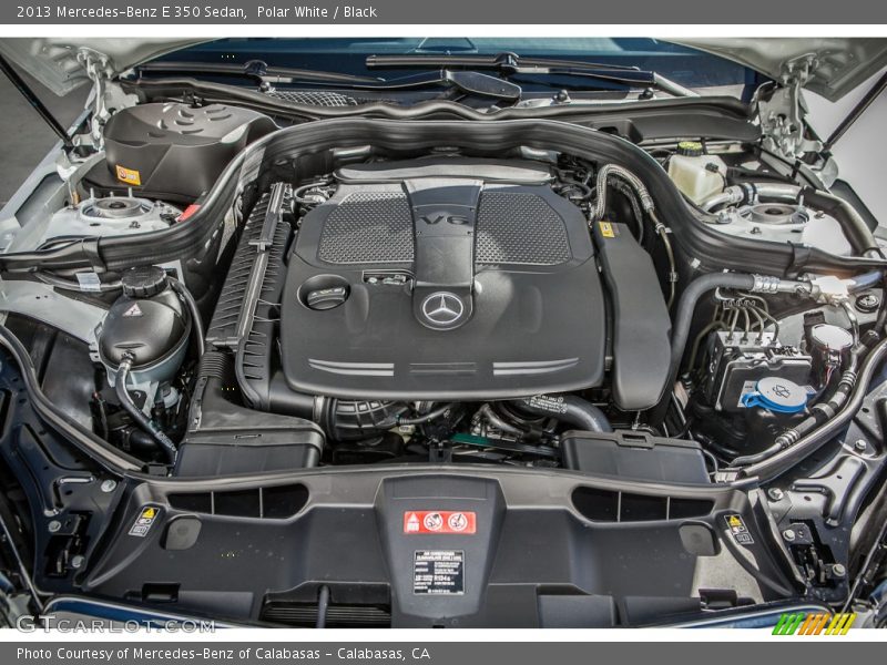 Polar White / Black 2013 Mercedes-Benz E 350 Sedan