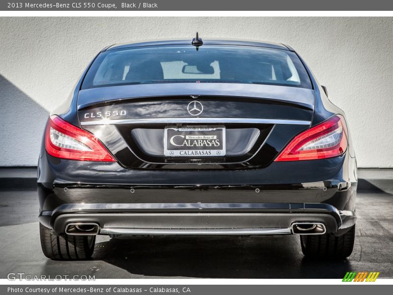 Black / Black 2013 Mercedes-Benz CLS 550 Coupe