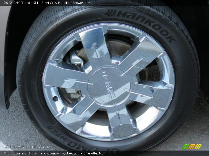 Steel Gray Metallic / Brownstone 2012 GMC Terrain SLT