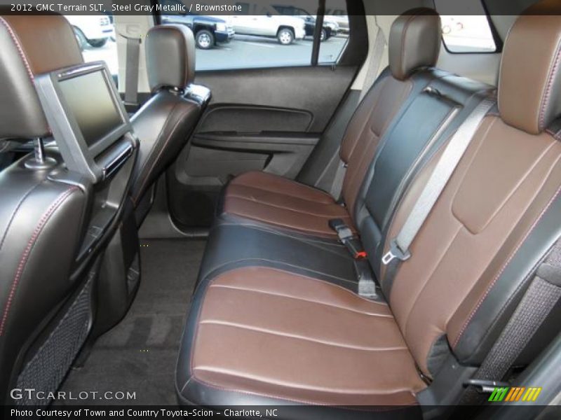 Steel Gray Metallic / Brownstone 2012 GMC Terrain SLT