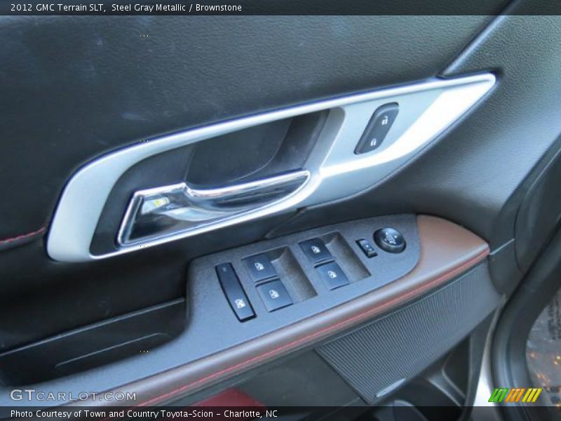 Steel Gray Metallic / Brownstone 2012 GMC Terrain SLT