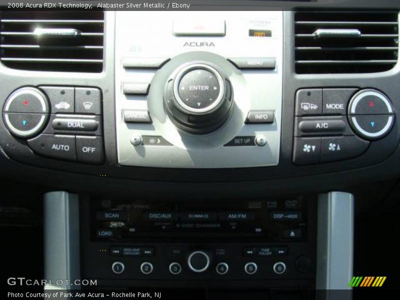 Alabaster Silver Metallic / Ebony 2008 Acura RDX Technology