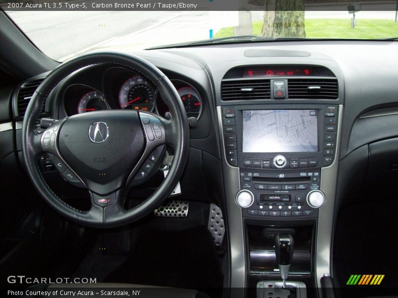 Carbon Bronze Pearl / Taupe/Ebony 2007 Acura TL 3.5 Type-S
