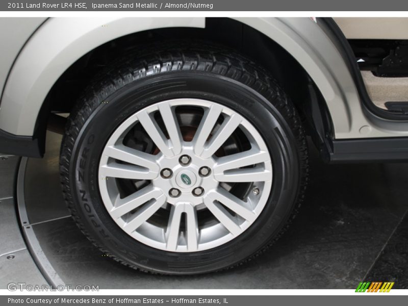 Ipanema Sand Metallic / Almond/Nutmeg 2011 Land Rover LR4 HSE
