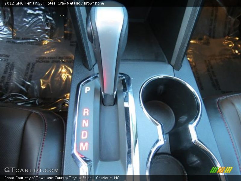Steel Gray Metallic / Brownstone 2012 GMC Terrain SLT
