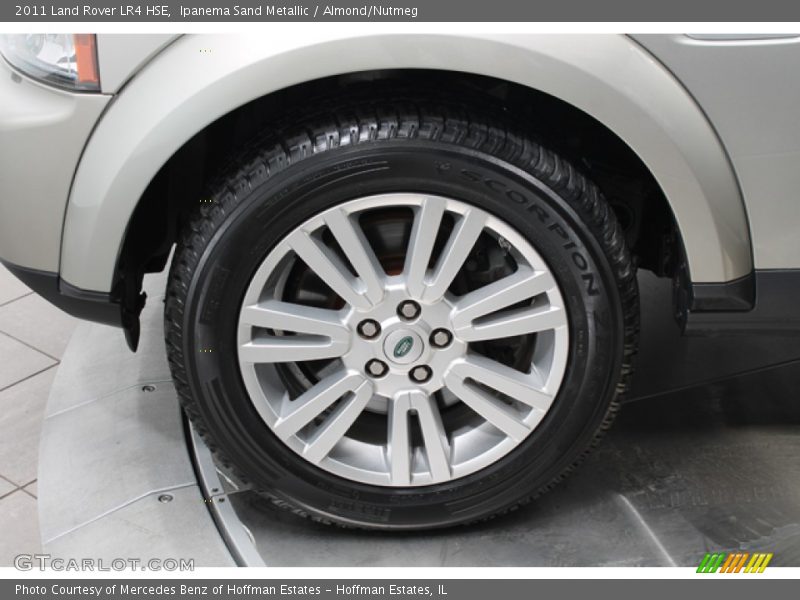 Ipanema Sand Metallic / Almond/Nutmeg 2011 Land Rover LR4 HSE