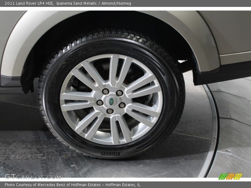Ipanema Sand Metallic / Almond/Nutmeg 2011 Land Rover LR4 HSE