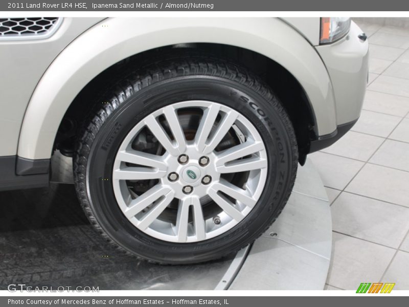 Ipanema Sand Metallic / Almond/Nutmeg 2011 Land Rover LR4 HSE