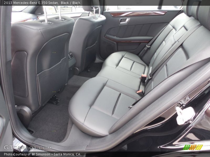 Black / Black 2013 Mercedes-Benz E 350 Sedan