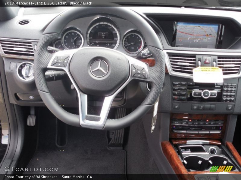 Black / Black 2013 Mercedes-Benz E 350 Sedan