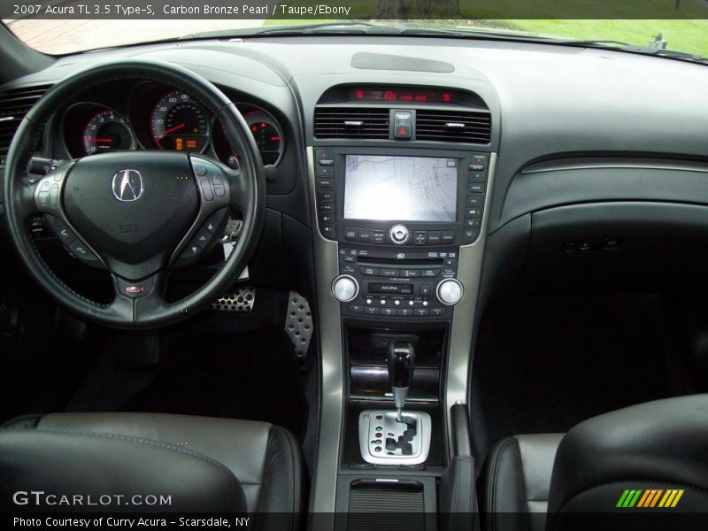 Carbon Bronze Pearl / Taupe/Ebony 2007 Acura TL 3.5 Type-S