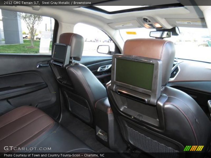 Steel Gray Metallic / Brownstone 2012 GMC Terrain SLT