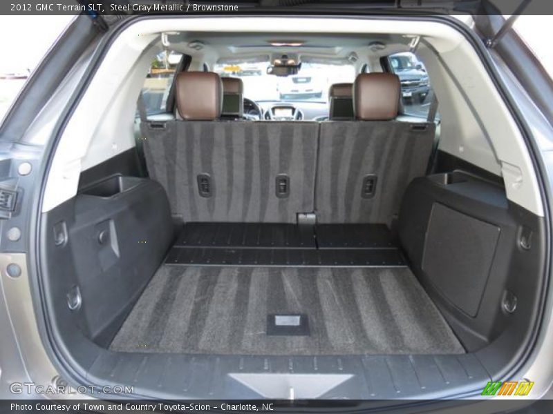 Steel Gray Metallic / Brownstone 2012 GMC Terrain SLT