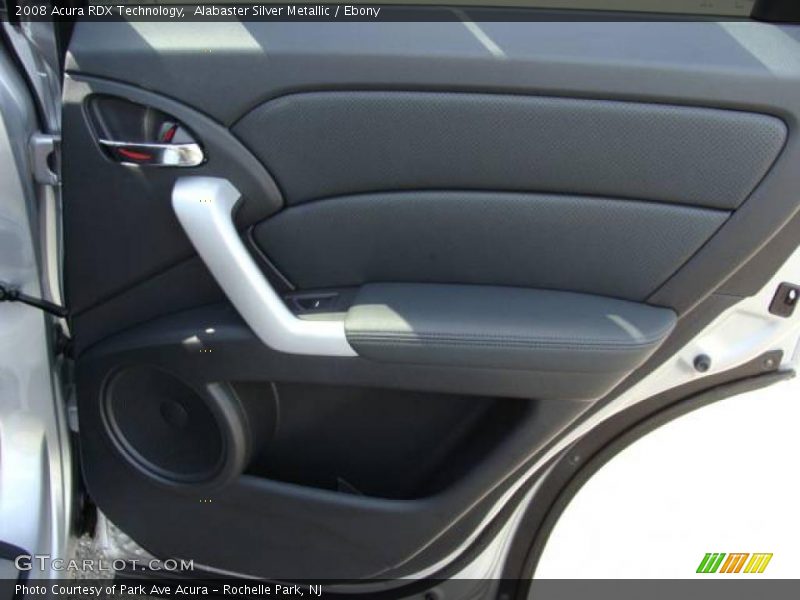 Alabaster Silver Metallic / Ebony 2008 Acura RDX Technology