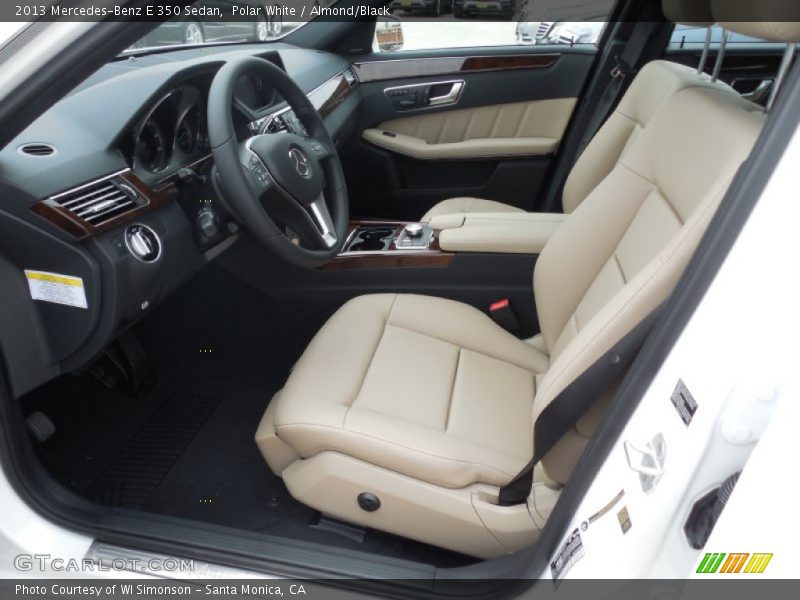 Polar White / Almond/Black 2013 Mercedes-Benz E 350 Sedan