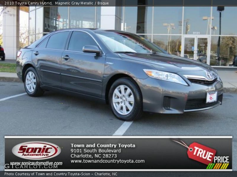 Magnetic Gray Metallic / Bisque 2010 Toyota Camry Hybrid