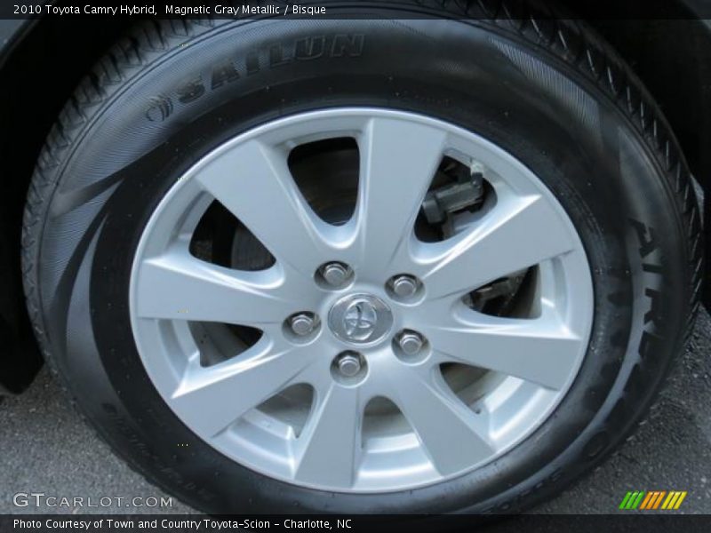 Magnetic Gray Metallic / Bisque 2010 Toyota Camry Hybrid