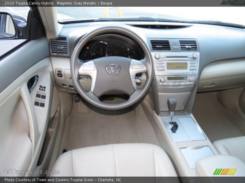 Magnetic Gray Metallic / Bisque 2010 Toyota Camry Hybrid
